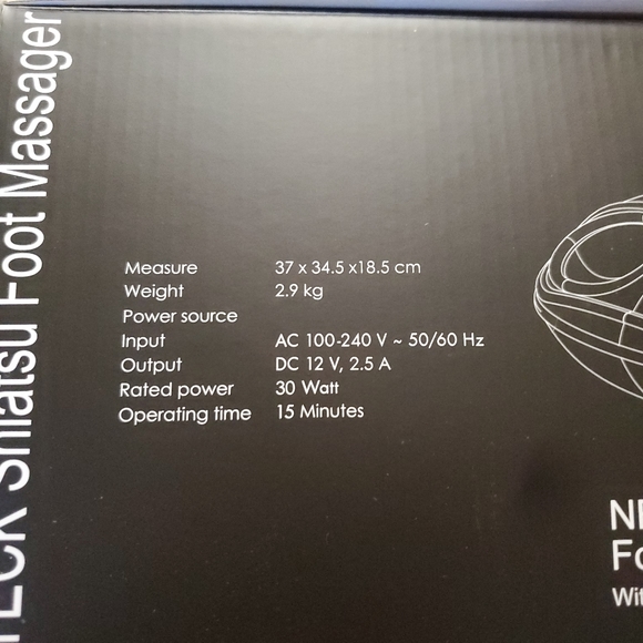 Nekteck Shiatsu Foot Massager - Picture 11 of 16